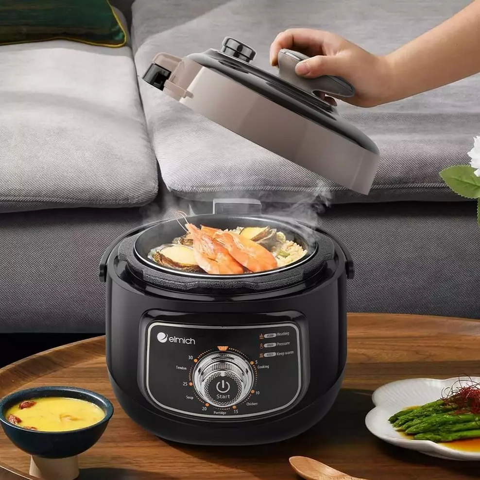 Read more about the article Nồi áp suất cao cấp đa chức năng Elmich PCE-1805