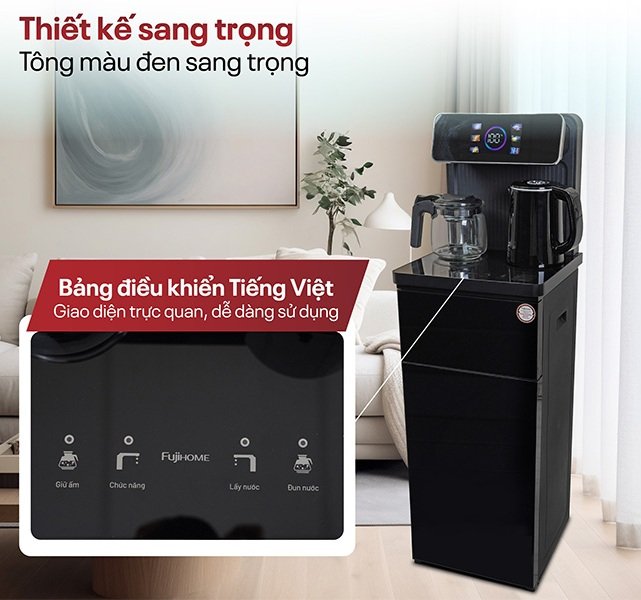 Read more about the article Cây nước nóng lạnh Fujihome TB815: Người bạn pha trà “xịn sò” của văn phòng và gia đình