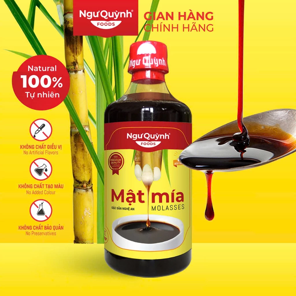 Read more about the article Mật mía Như Quỳnh: “Siêu phẩm ngọt ngào” từ cây mía Việt Nam 🌾