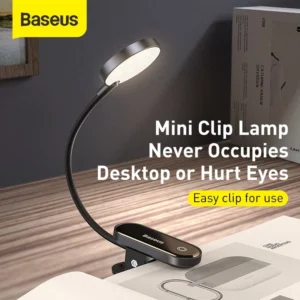 Read more about the article Đèn đọc sách LED clip Baseus: Tiện lợi, gọn gàng, đa năng, hiệu quả