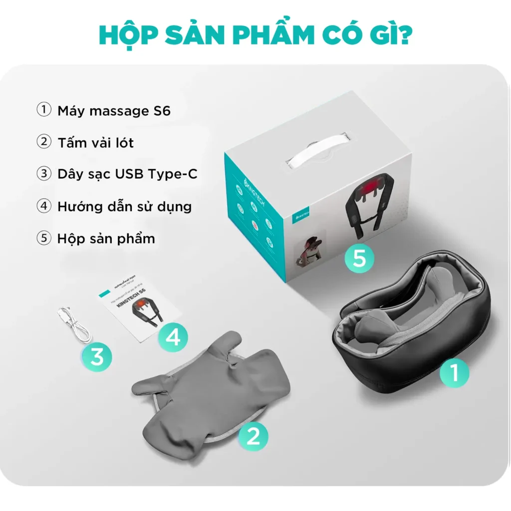 53. may massage co vai gay kingtech s612